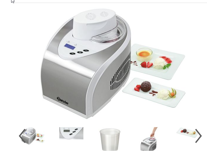 Bartscher Sorbetière 1,4L